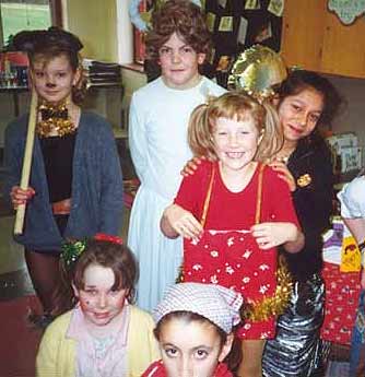 Fancy dress at Knowles School, 1990s