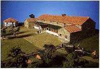 Model of the villa