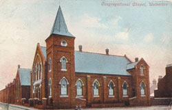 The Congregational Church in the Square, demolished in 1970. The site is now occupied by Foundation House and the URC Church