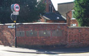Garden Wall of No.22 Stratford Road incorporating two World War II pillboxes