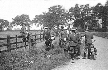 Troops by Hanslope Park