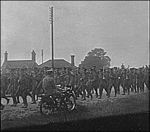 Foot soldiers by the Chestnuts in Castlethorpe