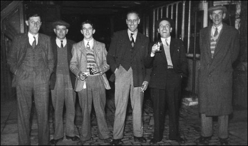 1951 Left to right: Bill Hill, Albert Pittam, Ken Ray, Burt Checkley, Bill Scripps sen.