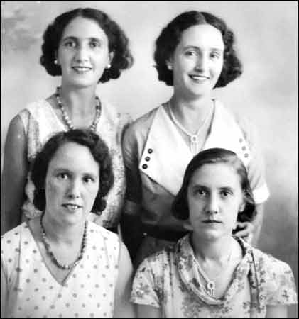 Maltby sisters - Margaret, Nelly, Marjorie & Ruby