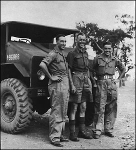 George in India 1945 - before the fall of Japan