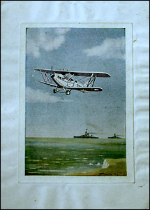 Christmas card sent to George's son John