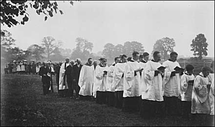 Castlethorpe Church Choir date unknown