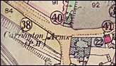 Map of Lot 41, the Carrington School
