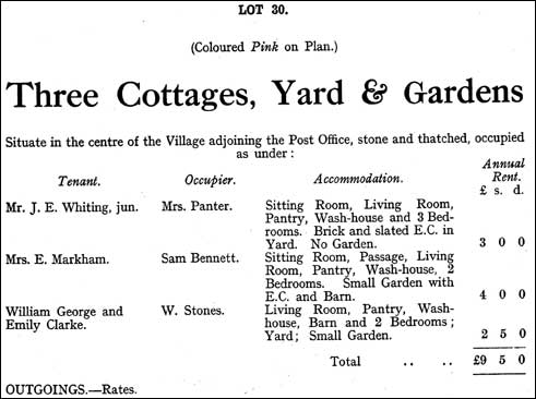  Castlethorpe Estate Sale September 1920 - Lot 30