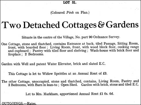 Castlethorpe Estate Sale September 1920 - Lot 31