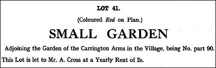 Castlethorpe Estate Sale September 1920 - Lot 41