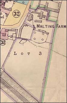 Map of Lot 3 Maltings Farm
