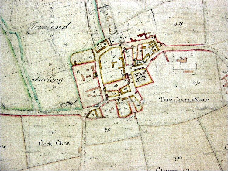 1761 Map of Castlethorpe