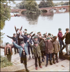 Cubs Scouts at Stratford-Upon-Avon