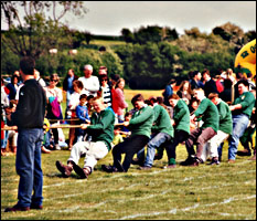 Tug of war competition