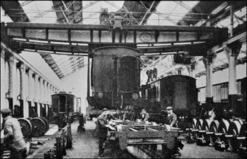 Wolverton Works - Lifting Shop early 1900s