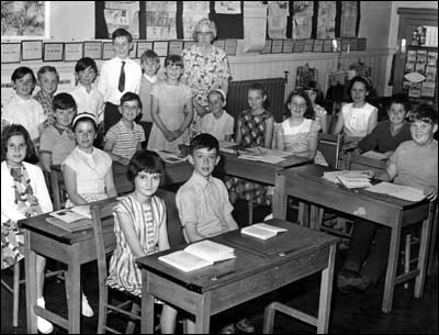 Miss Buxton & pupils