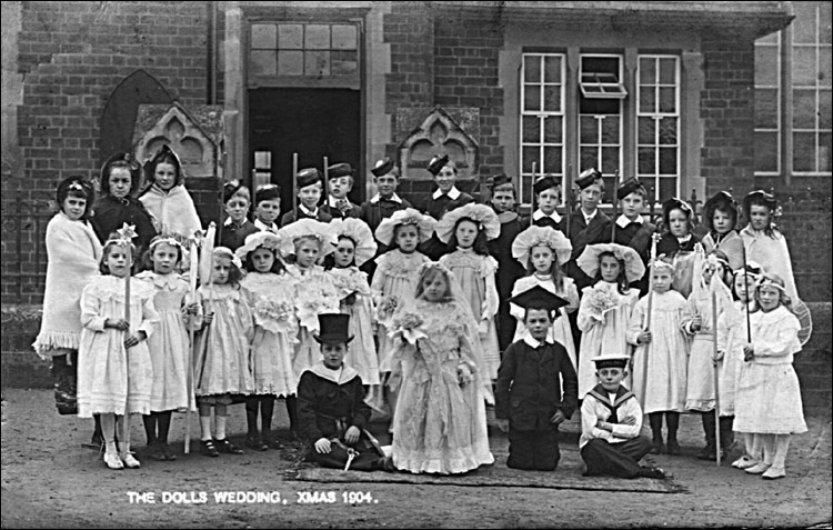 Dolls Wedding Xmas 1904