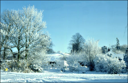 Looking towards Castle Hill from Castle House