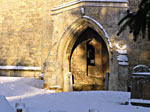 The Porch in the snow