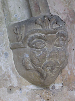 Above the door is carved the words "IN THE YEAR OF OUR LORD 1835.