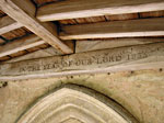 This old oak beam carries the date, 1835