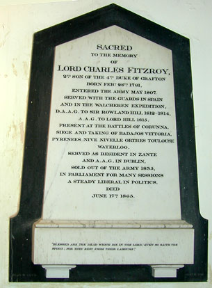 LORD CHARLES FITZROY