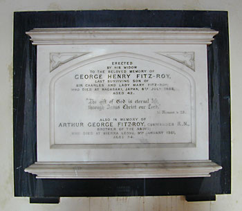 GEORGE HENRY FITZ-ROY &
ARTHUR GEORGE FITZ-ROY