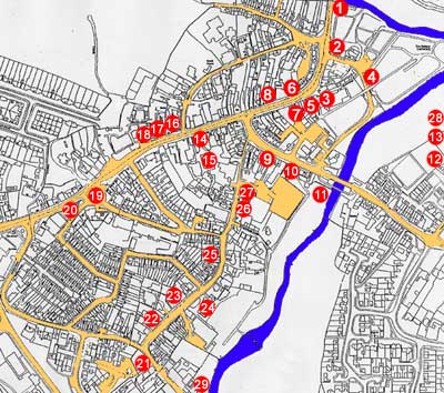 Newport Pagnell Town Map