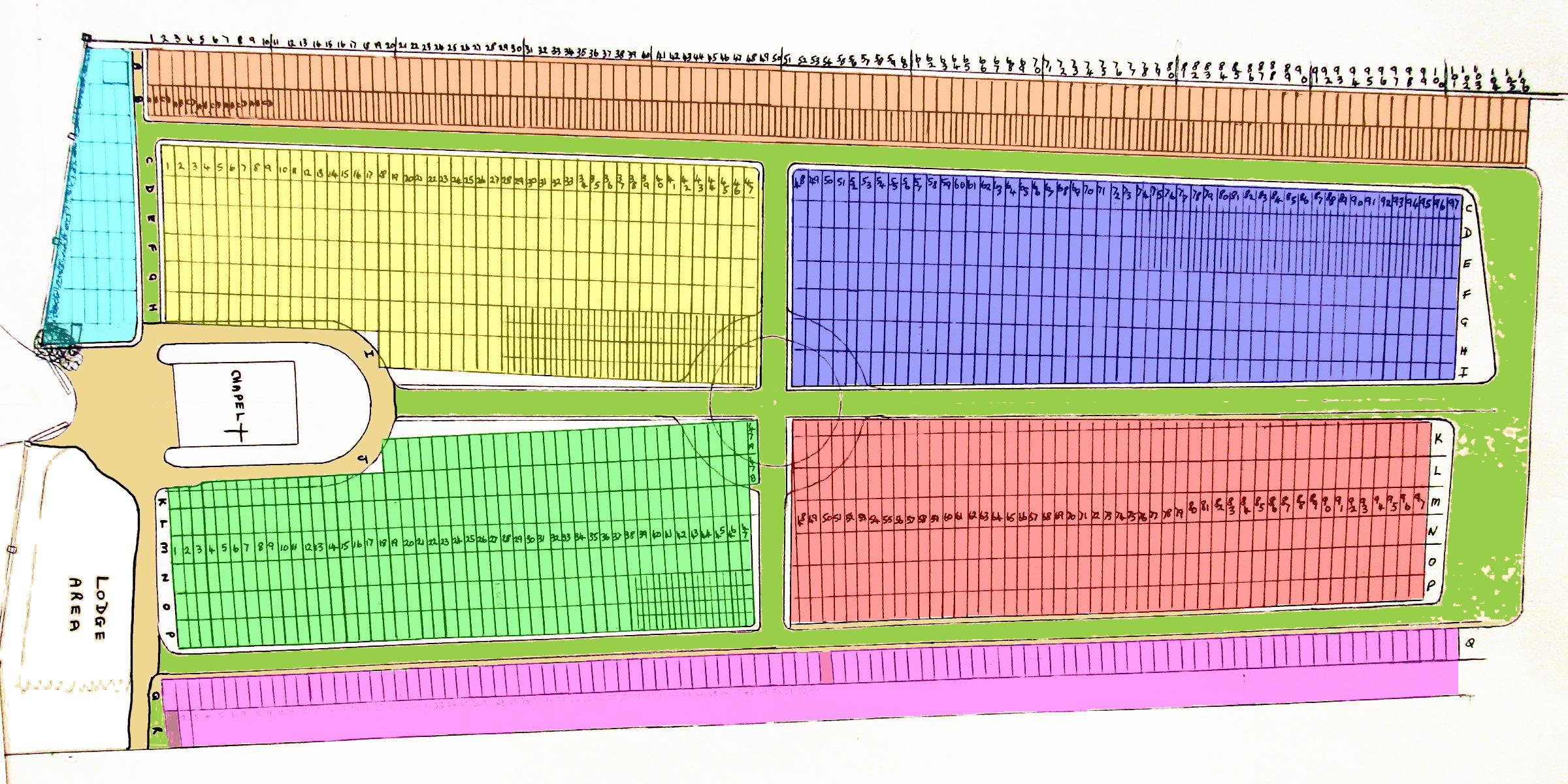 Towcester Cemetery Plan