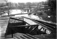 Storm damage to roof