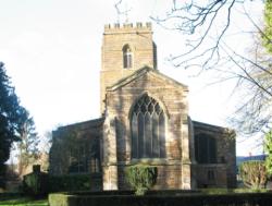 Exterior view of the East Window