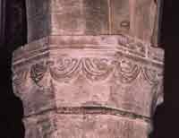 Image of pillar showing capital