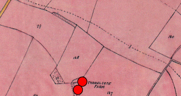 Thornton Estate Map 1904 - Large image sliced up - Please use back button on your browser to return to the Estate page.