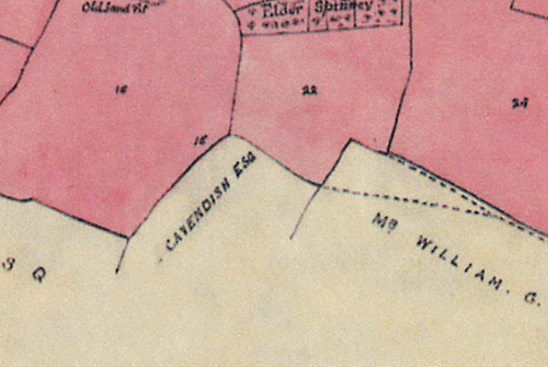 Thornton Estate Map 1904 - Large image sliced up - Please use back button on your browser to return to the Estate page.