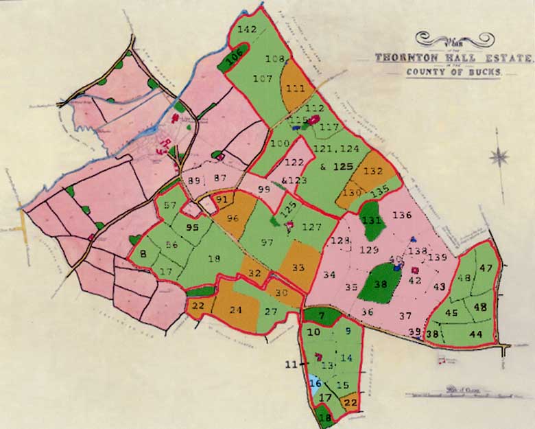 Thornton - Farm Land Usage 1910
