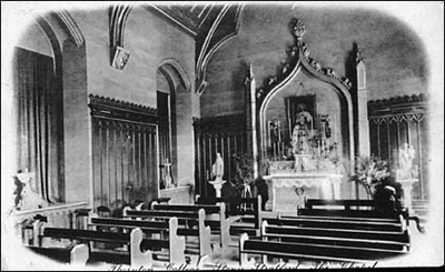 postcard of chapel c.1920