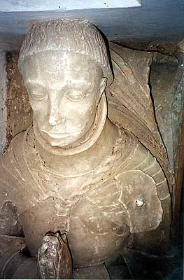 upper part of the effigy of John Barton