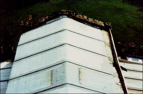 Lead roof 1994