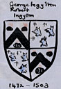Coat of Arms - George Ingleton, Robert Ingleton