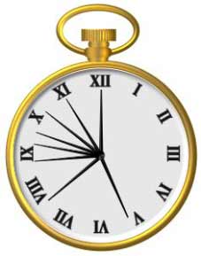 Clock, timeline of Milton Keynes Archaeology