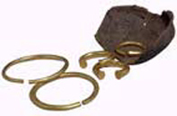 Photograph of Gold Torcs