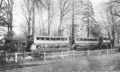 The tram between Wolverton & Stony Stratford