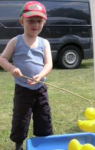 Pre-school at the Sherington Village Fete on 2 July 2011