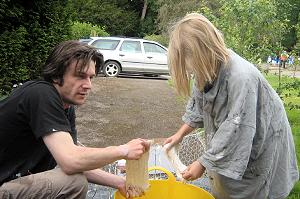 Sculptors at work