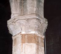 Image of pillar showing capital