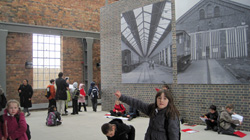 Year 4 students visit the former Royal Train Shed in Wolverton which has now been turned into housing