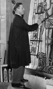 Stammers at work, 1953