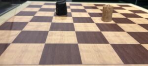 chess piece in museum