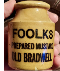 Foolks mustard jar
